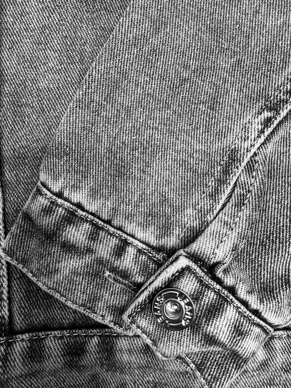 کت جین زغالی تک دخترانه