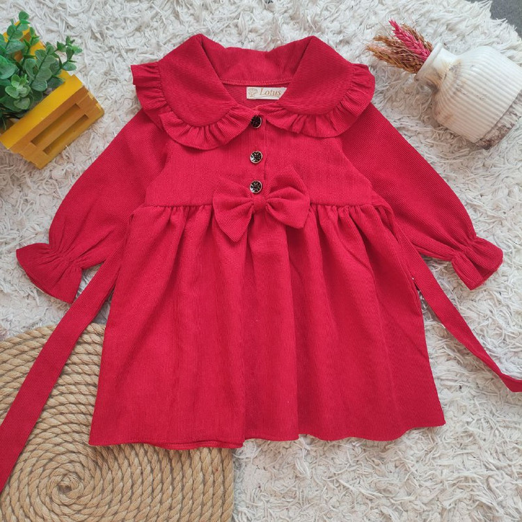 سارافون قرمز یلدایی بچگانه